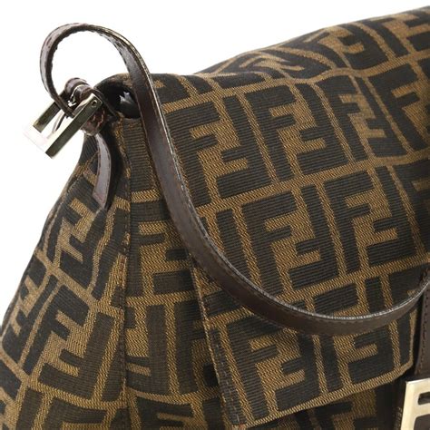 forever big mama fendi fibbia pitone|FENDI Zucca Big Forever Mama Baguette Tobacco.